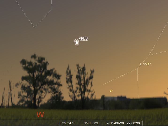 Jupiter and Venus 30th May