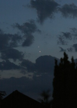 Venus and Jupiter Conjunction, 30th June 2015