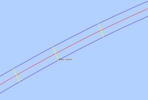 Total Eclipse Path - Wake Island