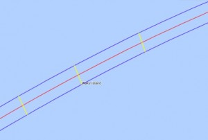 Total Eclipse Path - Wake Island